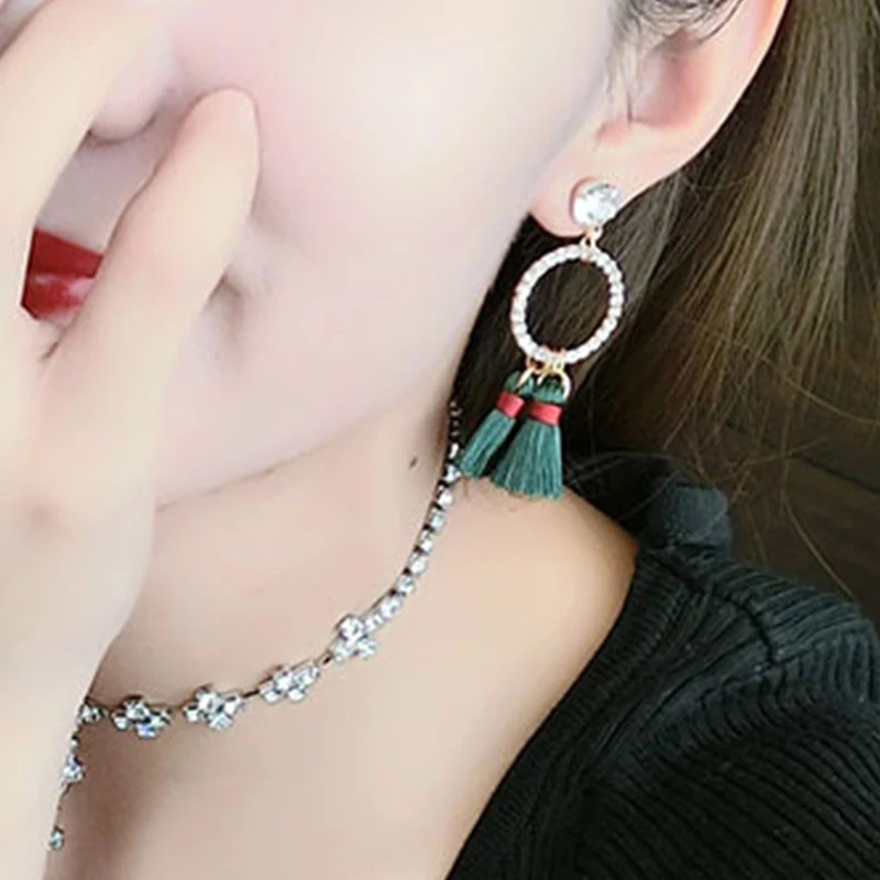 Женские серьги с кисточками Sehuoran Oorbellen 2018 Brinco Boho эффектные модные ювелирные
