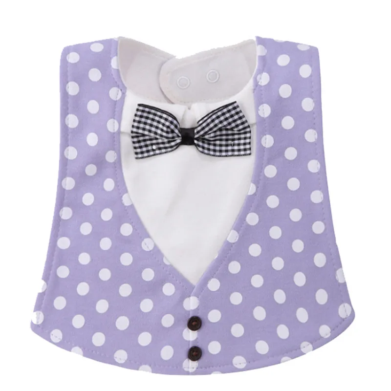 Bib Baby Bibs Baberos Babador Bavoir Slabber Waterproof Cotton Stripe printing Infant Cloths 0-24 months | Детская одежда и обувь
