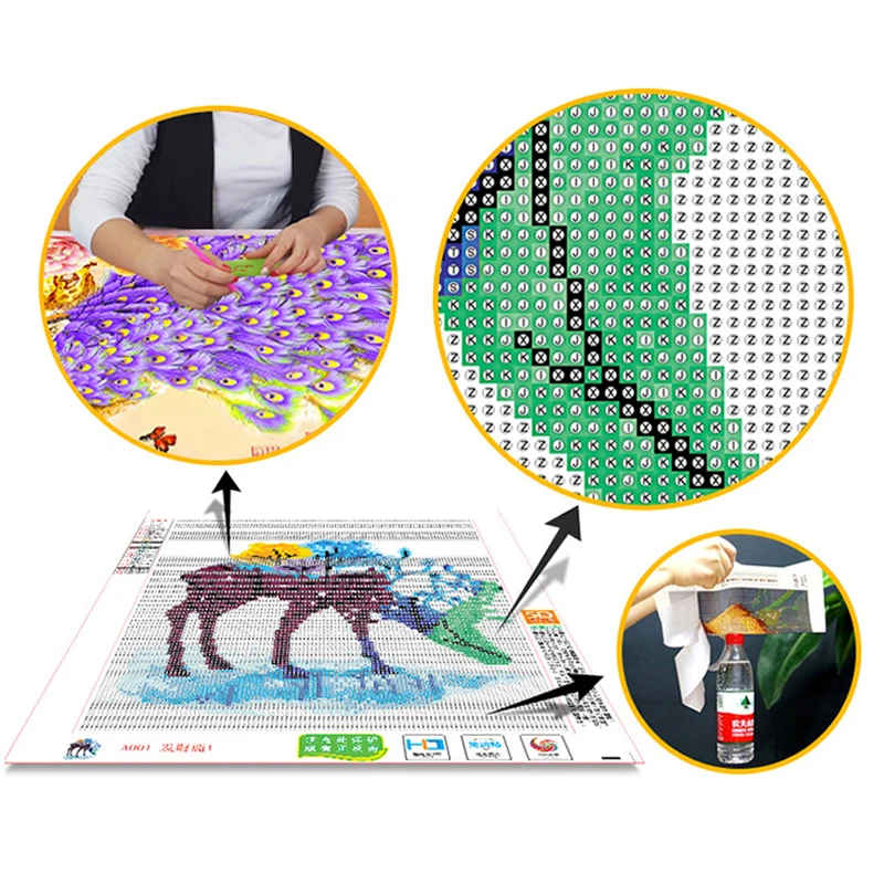 

Diamond Embroidery Scenery 5D Diamond Painting Full Round Drill Cross Stitch Horse Picture Of Rhinestones Home Decor Christmas