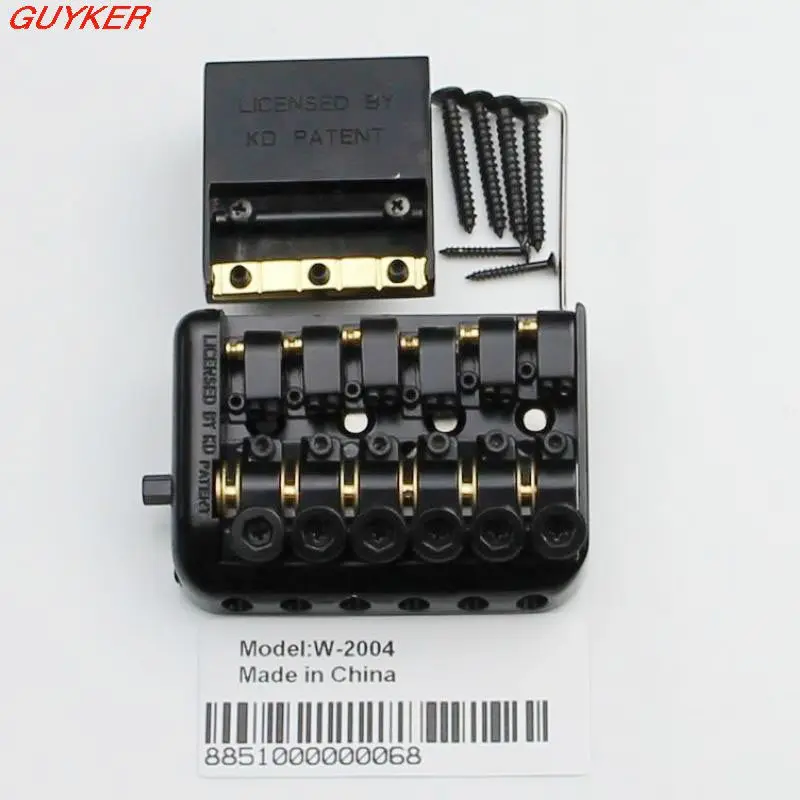 Шестислойное седло для гитары без головы хвостовое устройство с червями|bridge