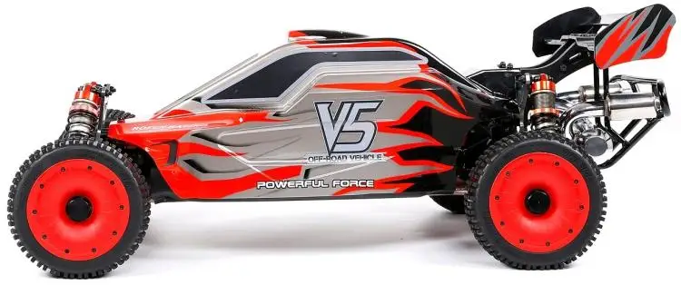 Rovan 4WD V5 внедорожный транспортное средство с дистанционным управлением с 45cc мощный 2-х тактный бензиновый двигатель