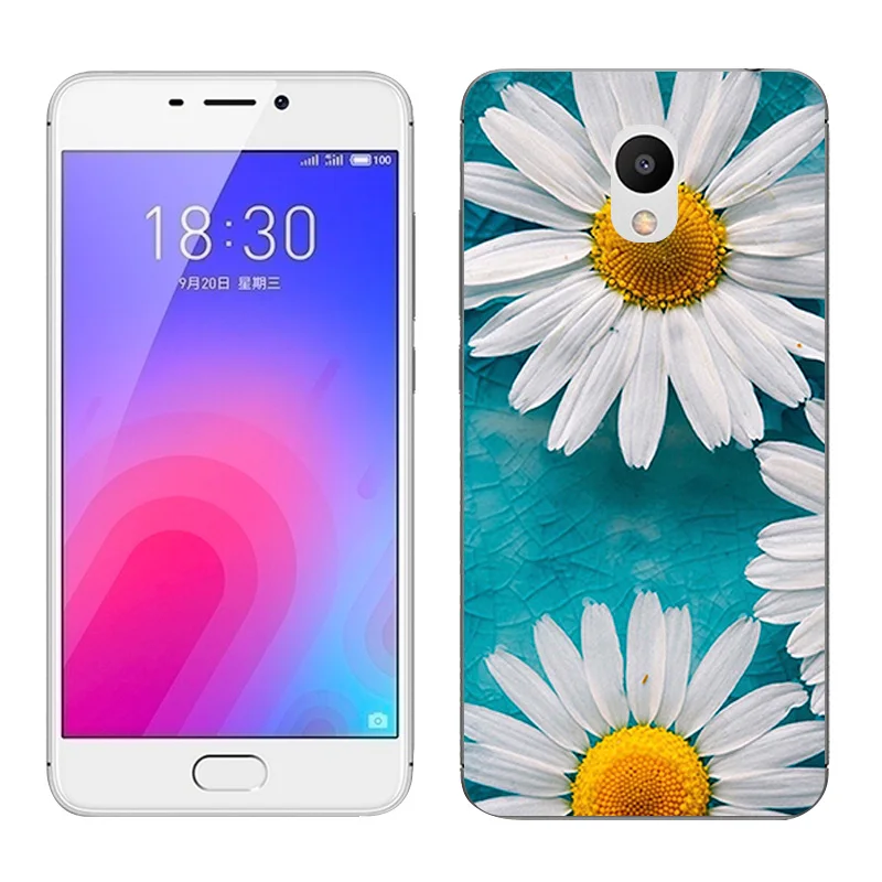 Мягкий ТПУ 5 2 &quotдля Meizu M6 Mini силиконовый чехол для телефона с изображением