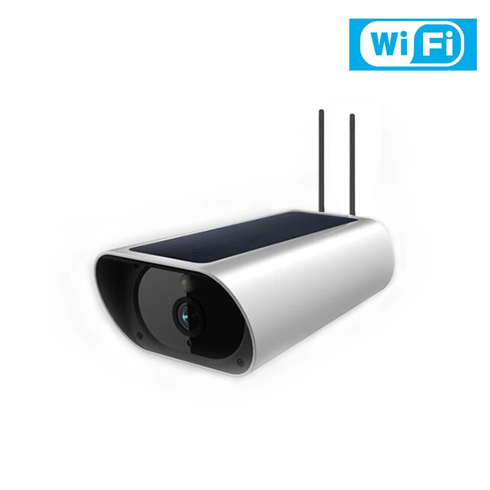 Wifi Version 1080P HD Солнечная камера, WiFi, 4G, CCTV, охранное наблюдение, уличная камера, приложение, удаленная сигнализация, голосовое оповещение, инфракрасная ночная версия - Цвет: Wifi Version