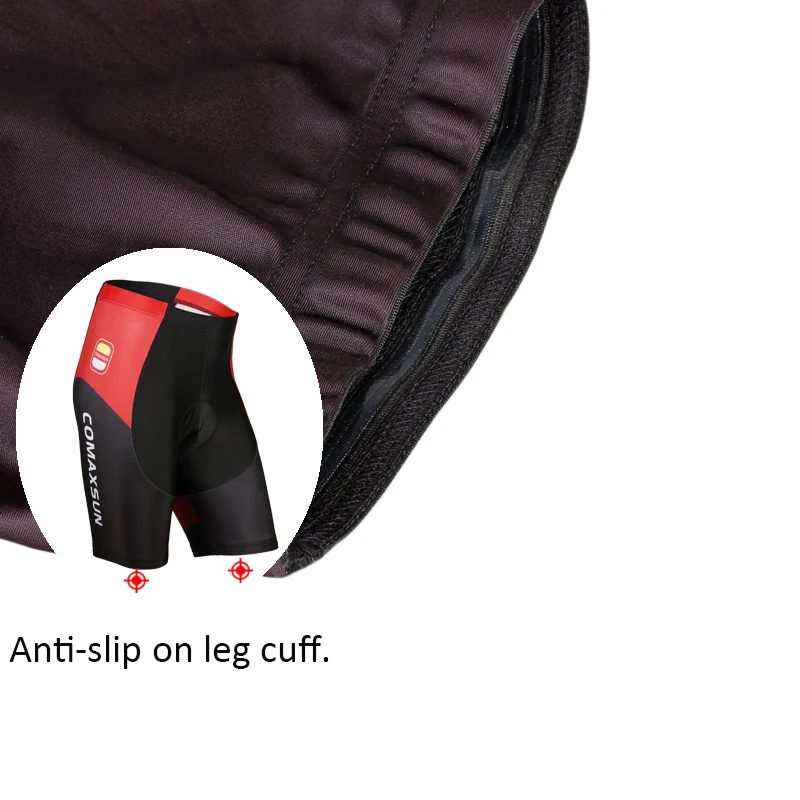 Велосипедные шорты COMAXSUN 3D гелевые мягкие ударопрочные для горных велосипедов