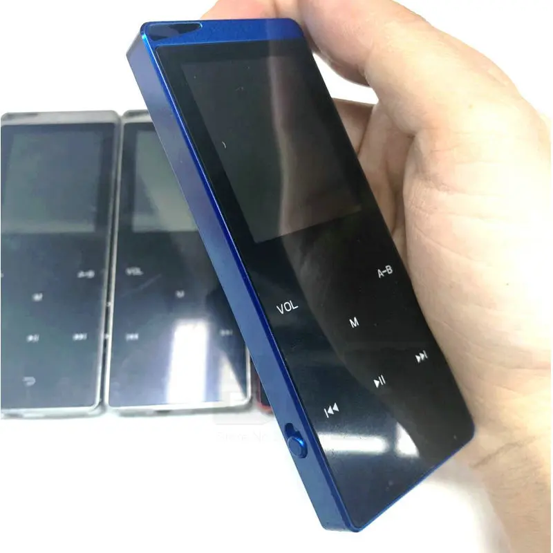 Новинка, Bluetooth MP4 музыкальный плеер, 4 ГБ, 8 ГБ, 16 ГБ, сенсорный ключ, sd-карта, вставка, FM радио, несколько языков, Роскошный Металлический Hi-Fi плеер
