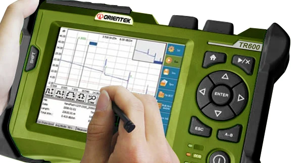 Оптический рефлектометр Orientek TR600 одномодовый OTDR мм MV10A 850/1300nm 21/19 дБ | Мобильные