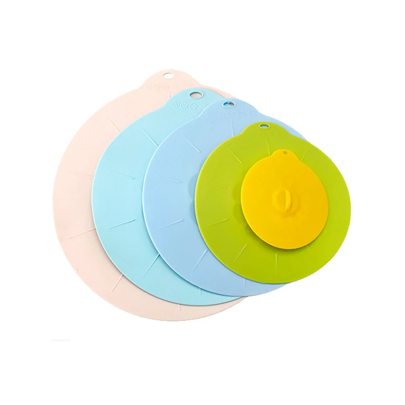 5 шт./компл. бытовые многоразовые пищевого класса силиконовые чаши уплотнения