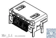 

47266-6201 [ HDMI Displayport and DVIASSY FOR HDMI REC. W / SCR