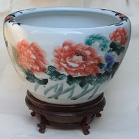 shipping of jingdezhen ceramic pot planting flowers and trees the balcony flowerpot home furnishing furnishings porcelain pot