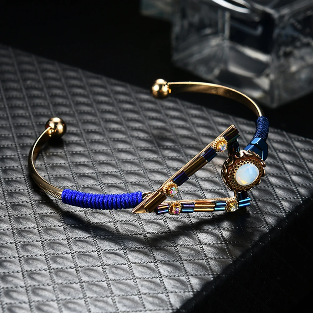 Женский браслет с треугоником стразами для вечеринок | Украшения и аксессуары