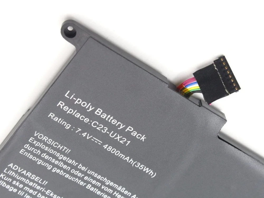 Gololoo 4800MaH 7 4 V Аккумулятор для ноутбука Asus C23 UX21 C23UX21 UX21A UX21E серия Ultrabook|laptop battery|battery