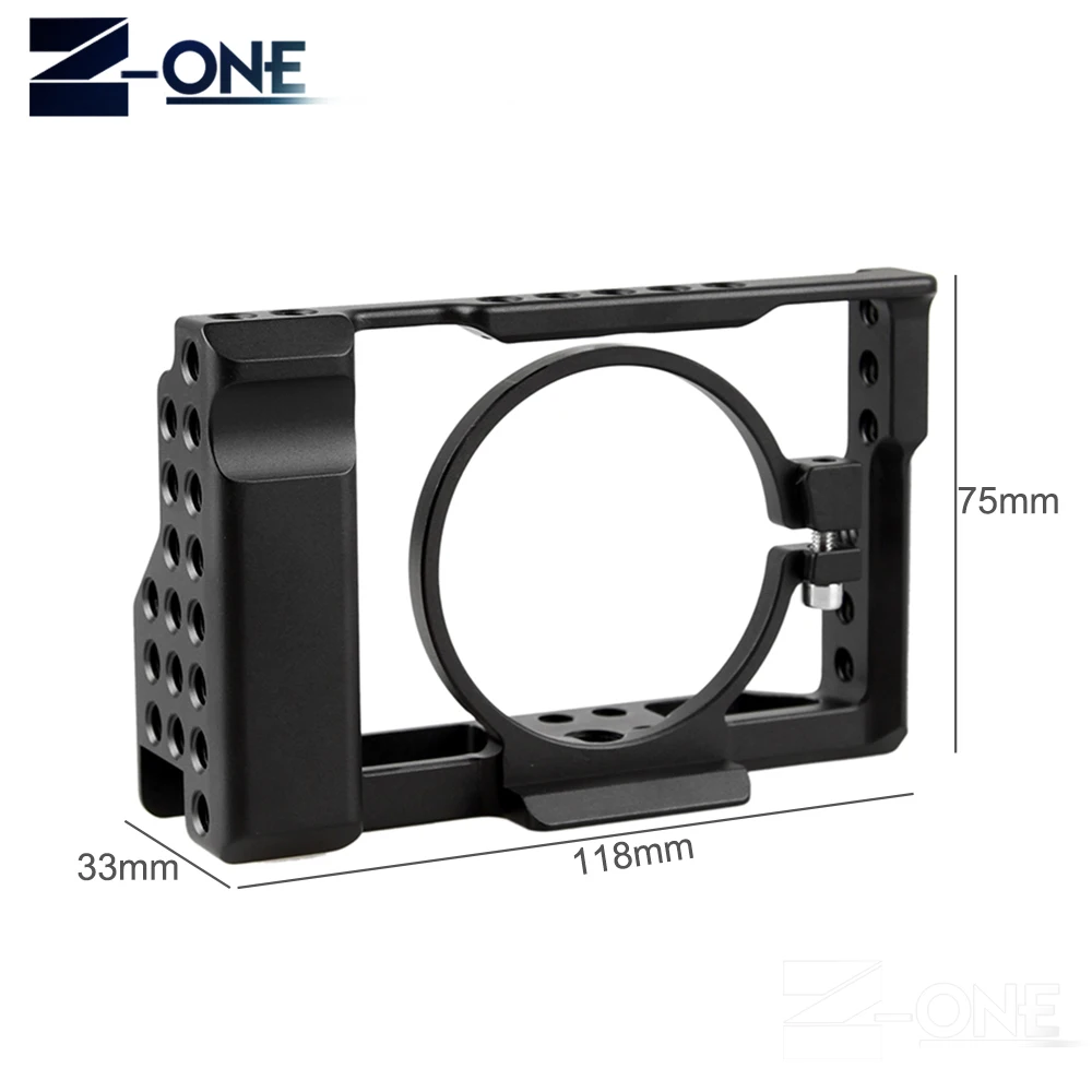 Coogens RX100 алюминиевый сплав клетка для камеры Sony III IV V Стабилизатор M3 M4 M5|Клетки