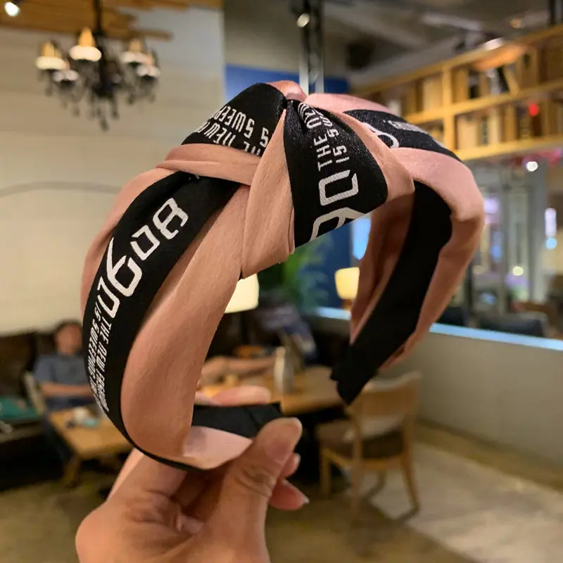 

New Fashion Women Hairbands Wide Hair Hoop Girls Hair Band Big Knot Hairband Headbands for Women Hair Accessories Headwear