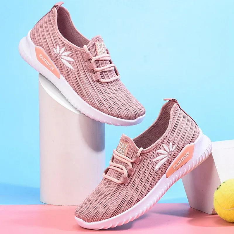 Женские кроссовки модные легкие из сетчатого материала на платформе 2019 | Обувь
