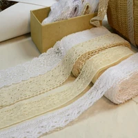 1 4cm 10 yard diy handmade patchwork cotton material cotton lace ribbon cotton lace