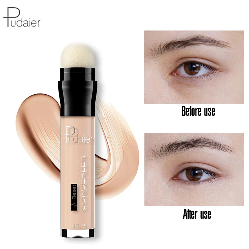Pudaier ластик корректор ручка Contour Stick покрытия темный круг Acne отпечаток Фонд для