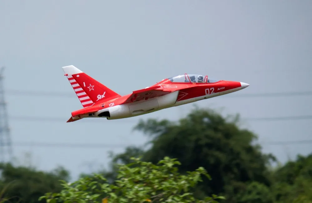 Freewing Yak 130 Yak-130 70 мм edf реактивный радиоуправляемый самолет модель
