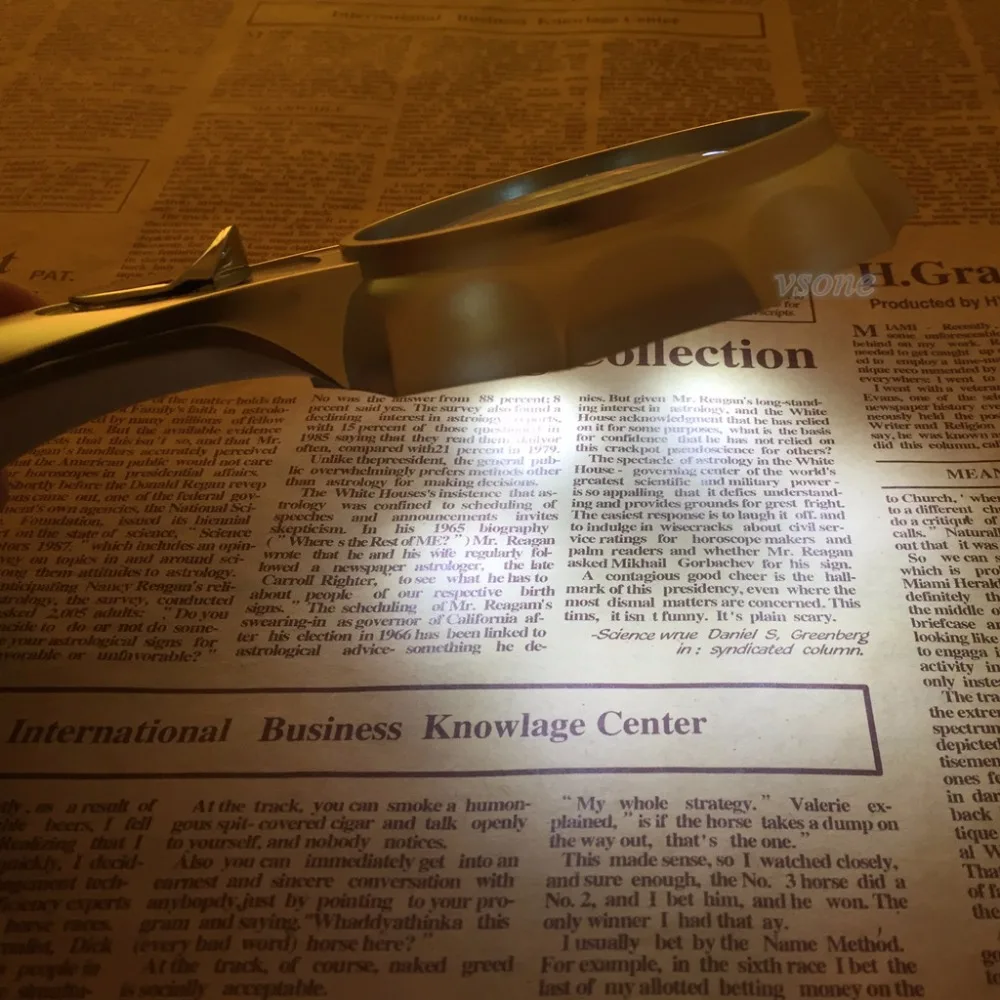 Увеличительное стекло с 6 светодиодами увеличительное ювелирные изделия линза