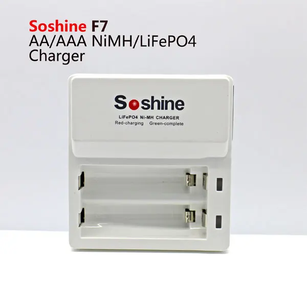 Цельнокроеное платье Soshine F7 интеллектуальное зарядное устройство 14500 10440 3.2 В 1.2