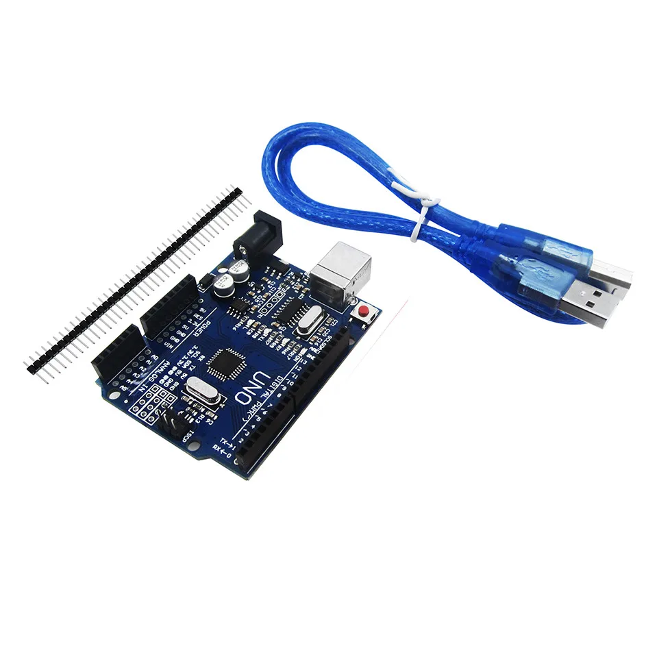 Новинка 10 компл./лот UNO R3 MEGA328P CH340G с usb кабелем (совместим)|uno r3|uno r3 mega328puno mega328p ch340g |