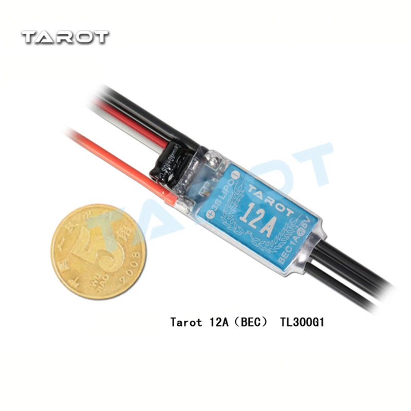 Таро TL300G1 12A мини ESC электрический регулятор скорости с BEC для летательного