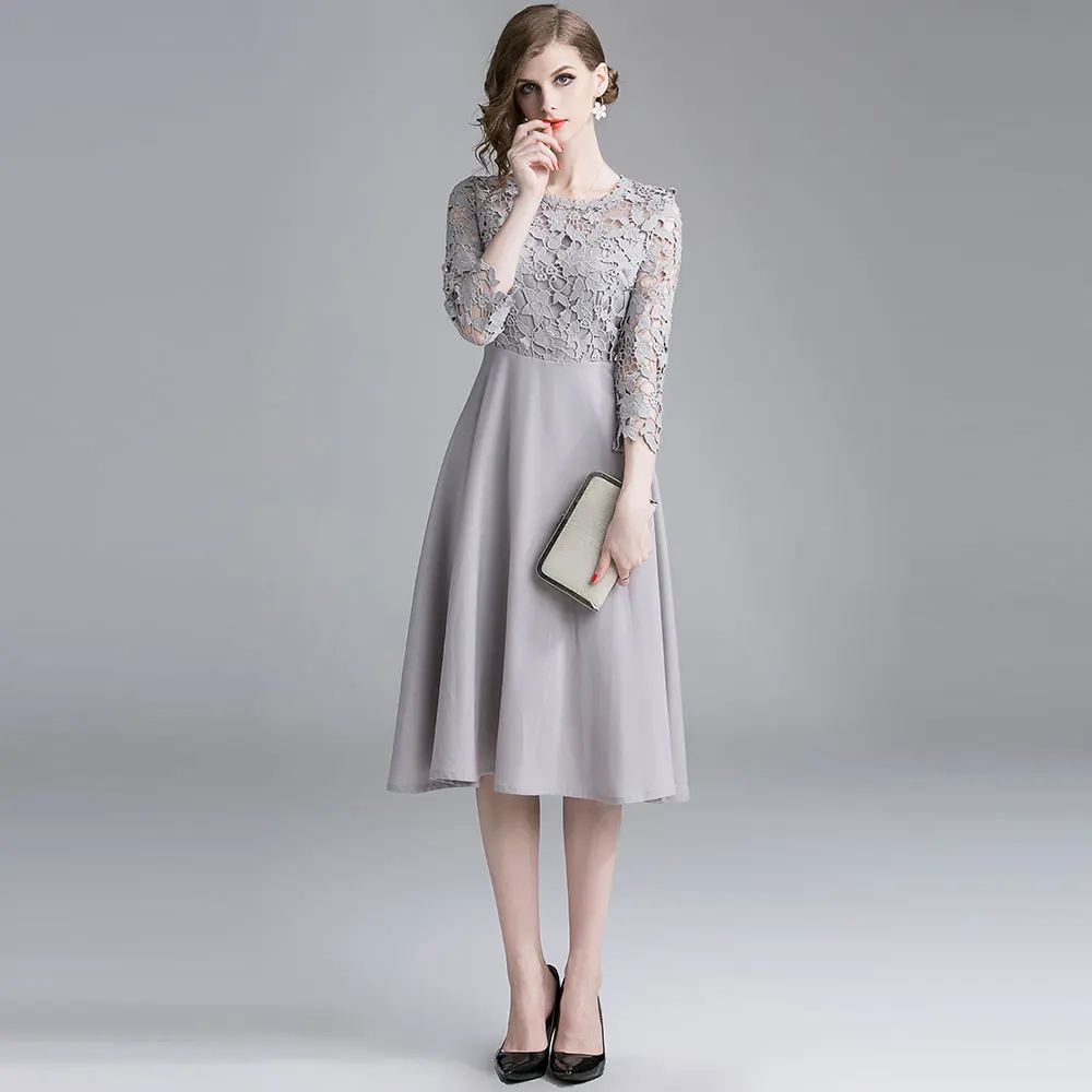 Женское вечернее платье Borisovich Элегантное Длинное Платье трапециевидной формы в