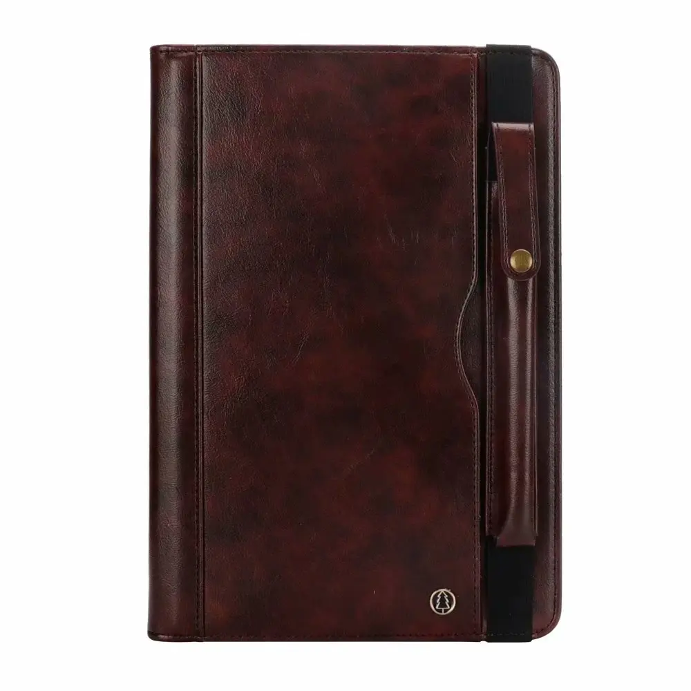 Case Coffee Для samsung Galaxy Tab S4 10,5 дюймов флип-чехол T830 T835 чехол Ретро Бизнес планшет кожаный бумажник с подставкой слоты для карт чехол s - Цвет: Case Coffee