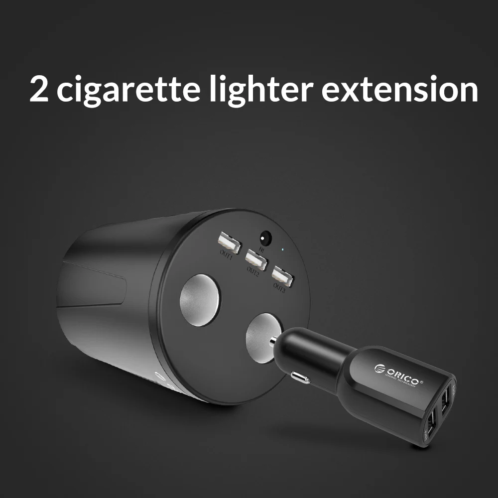 Автомобильное зарядное устройство ORICO 3 USB постоянный ток/5 В 7 2 А разъем питания