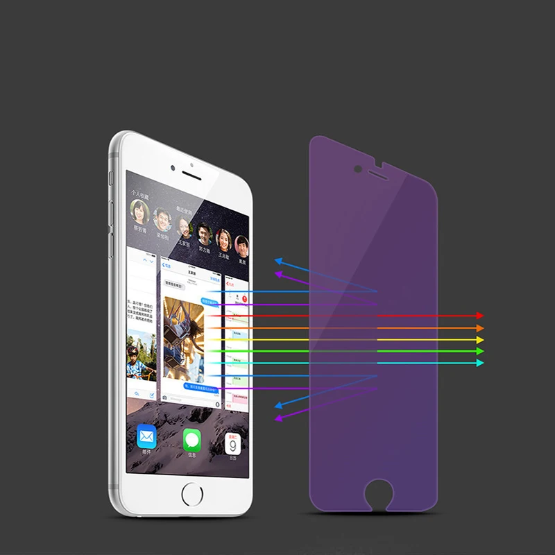 Защитное стекло 2.5D 9H для iphone 6 7 5 s se 6s 8 plus XS max XR|Защитные стёкла и плёнки телефонов|