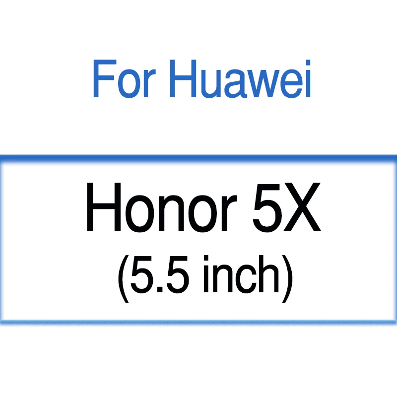For Honor 5X Защитное стекло 5A Honor 5X для Honor 5C, защитный чехол для экрана Huawie Honer 5 X C A A5 X5 C5 Honor5C 9H Tremp glass es - Цвет: For Honor 5X