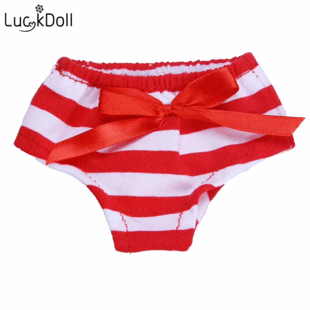 LUCKDOLL Crossbar Doll Panties For 18-inch American Or 43 cm Accessories | Игрушки и хобби