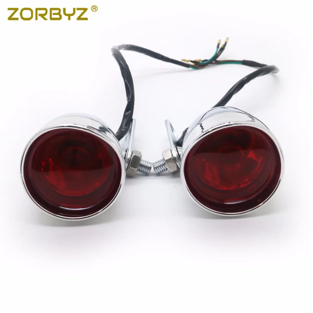 ZORBYZ Универсальный хромированный Стоп задний стоп-сигнал с задним ударным