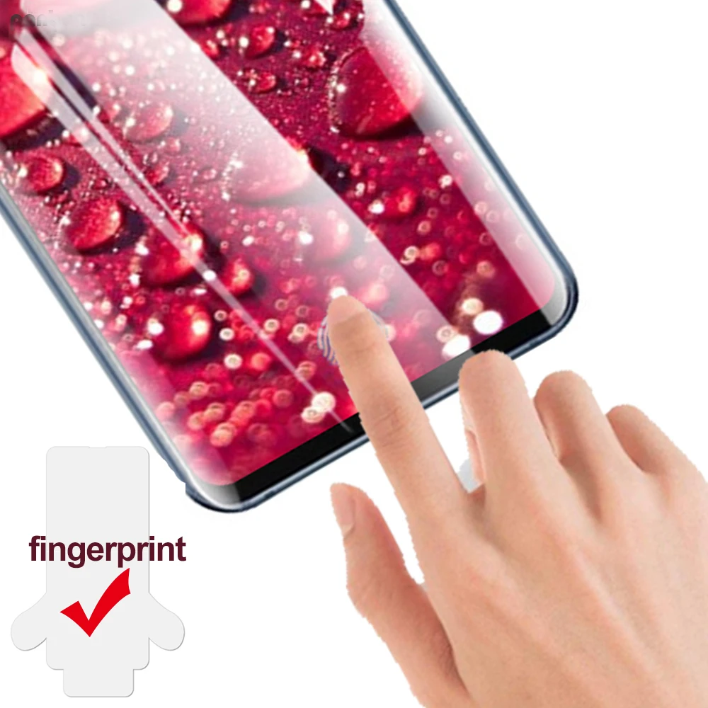 Для Samsung Galaxy S10 Plus S10E Защитная пленка для экрана полностью нано-гидрогель E plus Finger