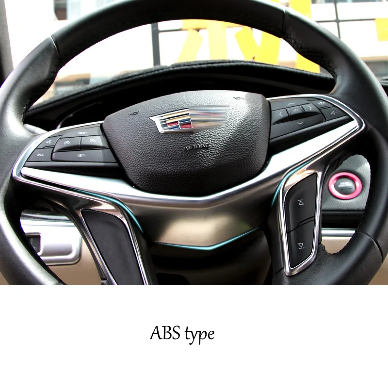 Автомобильный Стайлинг lsrtw2017 отделка рулевого колеса для cadillac xt5 2016 2017 2018|Лепнина