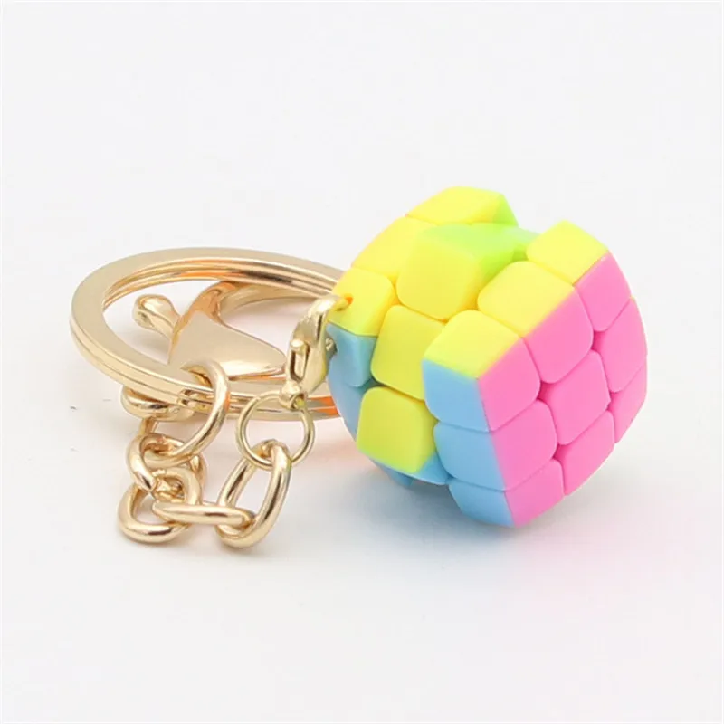 Кубик Yongjun pillwed Mini 3x3x3 волшебный кубик-головоломка брелок 2 см/3,5 см/4,5 см Профессиональный YJ 3x3 скоростные развивающие игрушки