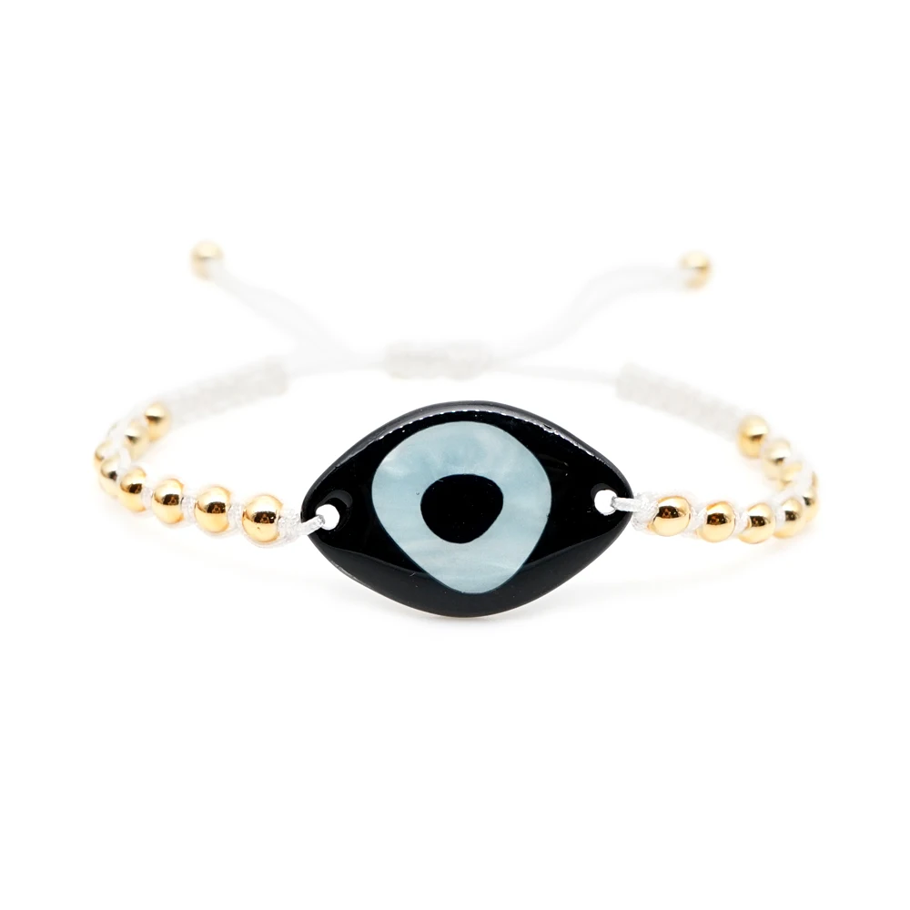 Go2boho сглаза браслет для женщин Perles MIYUKI Браслеты Lucky ювелирные изделия ручной работы высокое качество золотая пластина Японии пластиковые бусины