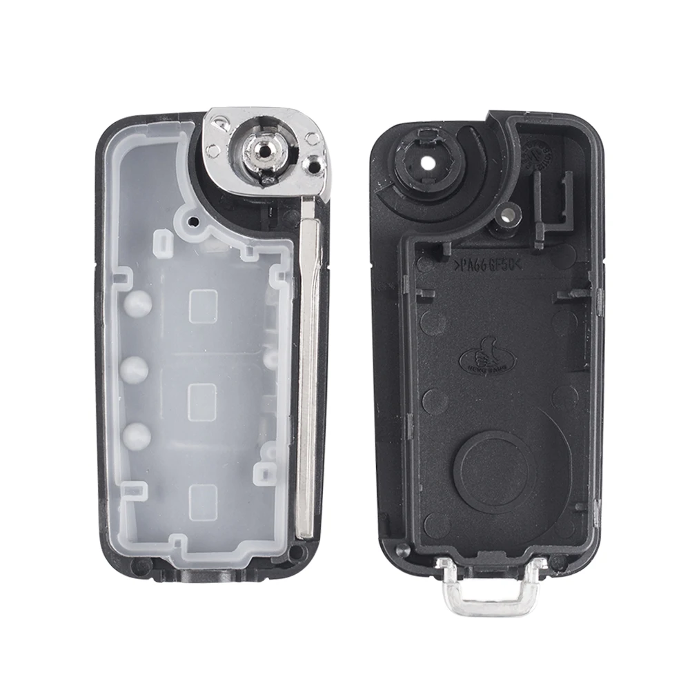 KEYYOU 2 Buttons Modified Flip Folding Remote Key Case Shell For Toyota Yaris Highlander Prado Camry Keyless Entry Car | Автомобили и