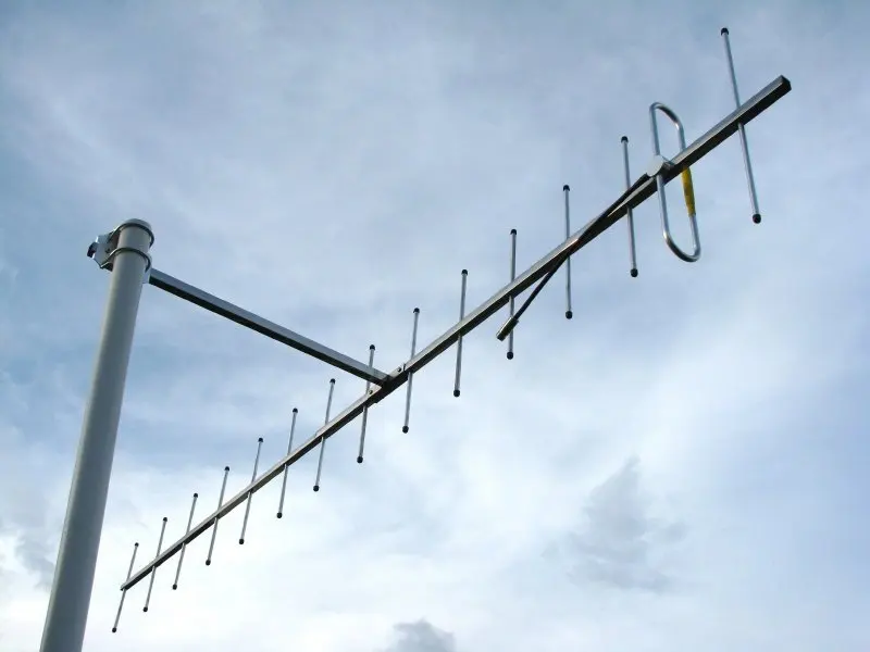 Любительская антенна 14dBi U band yagi антенна 430-440 МГц любительский ретранслятор двухсторонняя радио антенна усиления Любительская радио антенна