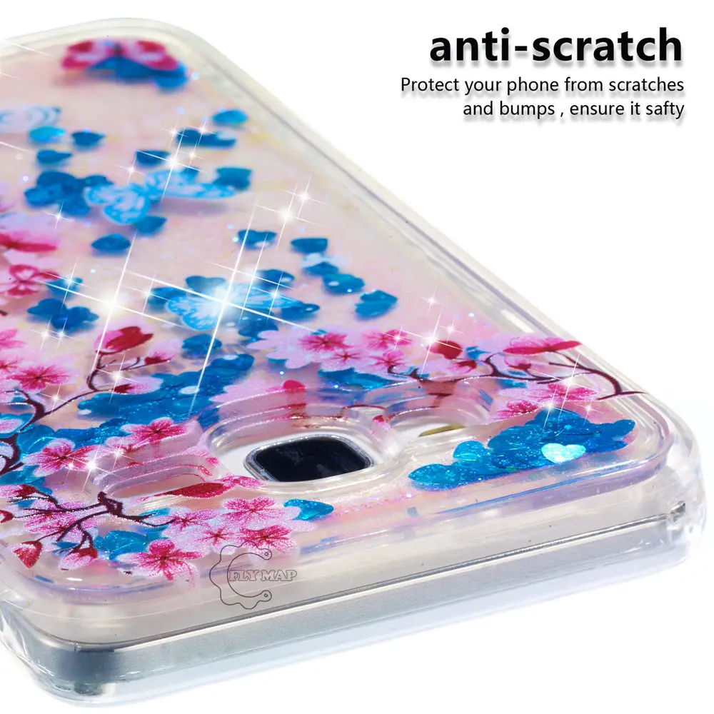 Чехол с сияющими блестками для Samsung Galaxy J5 J 5 SM J500F J500H J500FN Динамические Liquid чехол телефона SM-J500F SM-J500H SM-J500FN случае