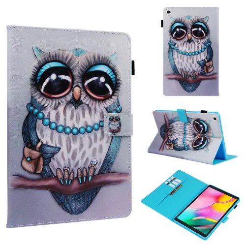 HYYGEDeal Colorful Flowers Flip PU Wallet ID Card Stand Tablet case cover for Samsung Galaxy Tab A 10.1 T510 T515 2019 | Компьютеры и