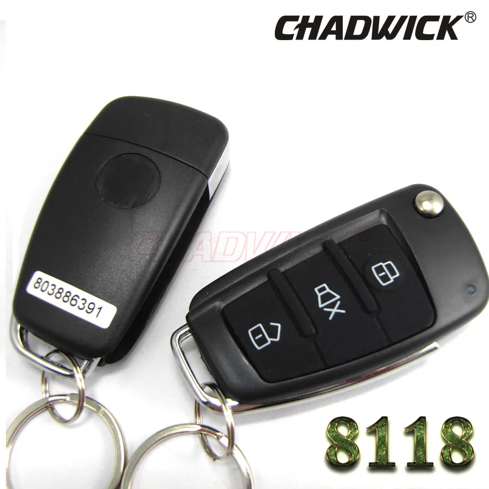 CHADWICK 8118 для Toyota Corolla#2 откидной ключ, Автомобильная сигнализация, универсальная сирена, односторонняя Автоматическая безопасность, без ключа, противоугонная система