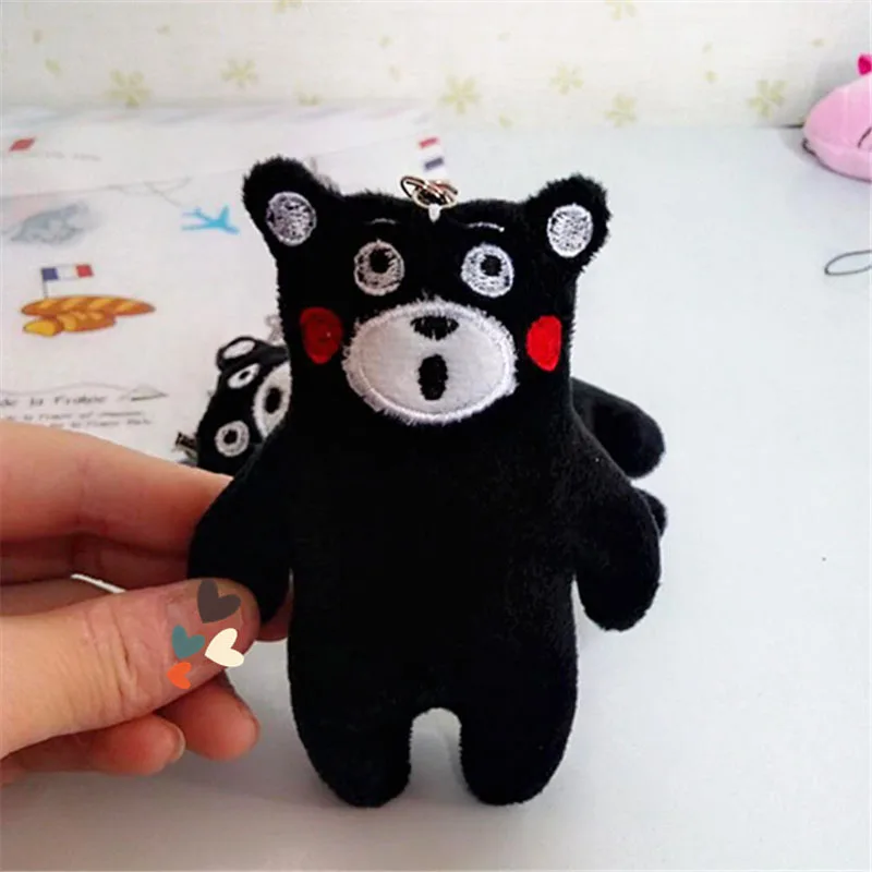 1 милый медведь Kumamoto плюшевая сумка маленький мобильный телефон кукла-подвеска