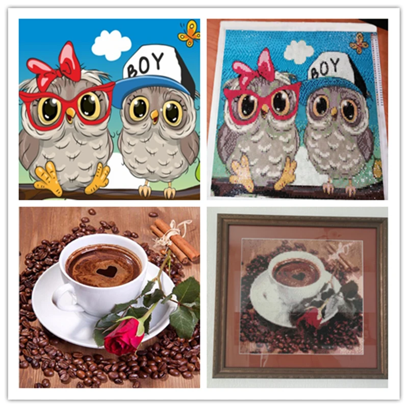 100% 5D DIY бриллиантовые наклейки декоративные картины Вышивка Полный квадратный