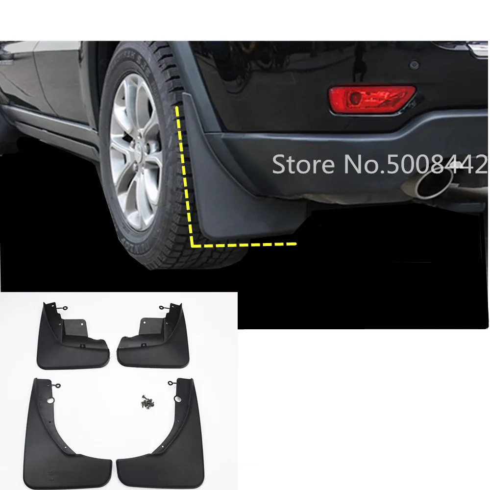 Брызговик для автомобиля пластиковый брызговик защитный щиток рама Jeep Grand Cherokee