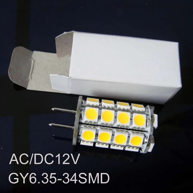 Высококачественные светодиодные лампы 12 В GY6.35 G6.35 светодиоды g6 бесплатная