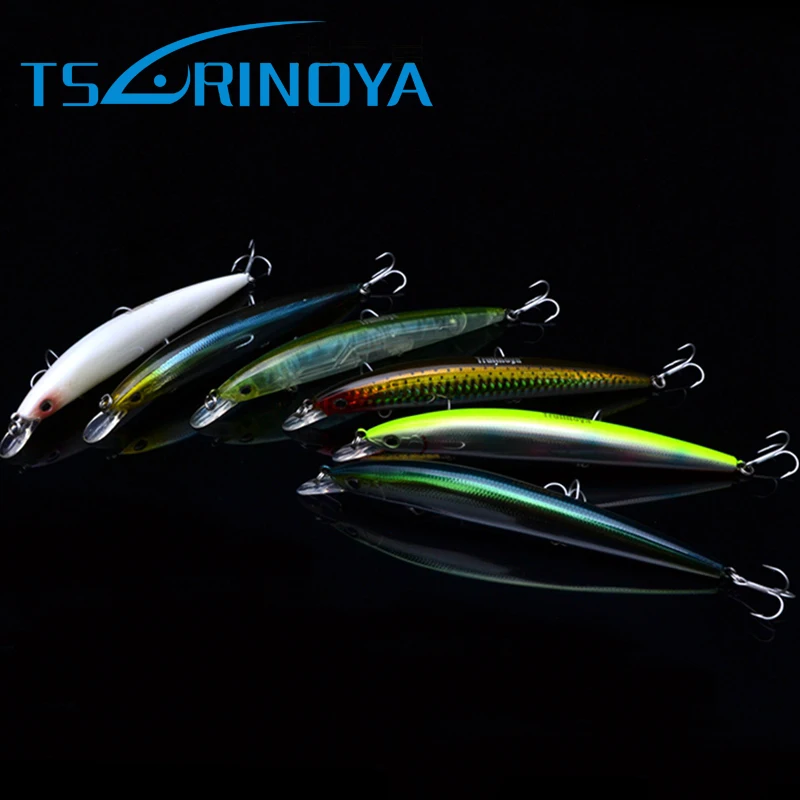 Новое Поступление Tsurinoya DW31 129 мм 14.8 г Минноу Искусственный Пластиковые Deep Diver