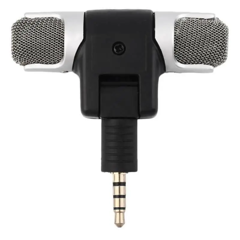Yiwa Portable 3.5mm Mini Stereo Microphone for MP3/MP4/Mobile Phone/Tablet