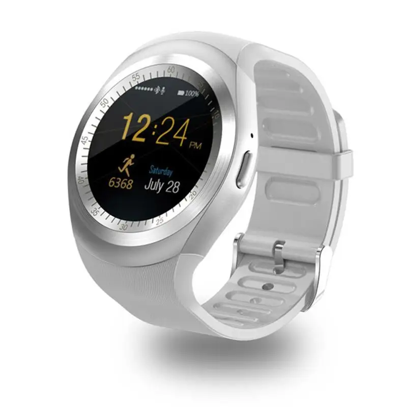 Bluetooth Y1 Смарт-часы Relogio Android Smartwatch Телефонный звонок sim-tf Камера | Электроника