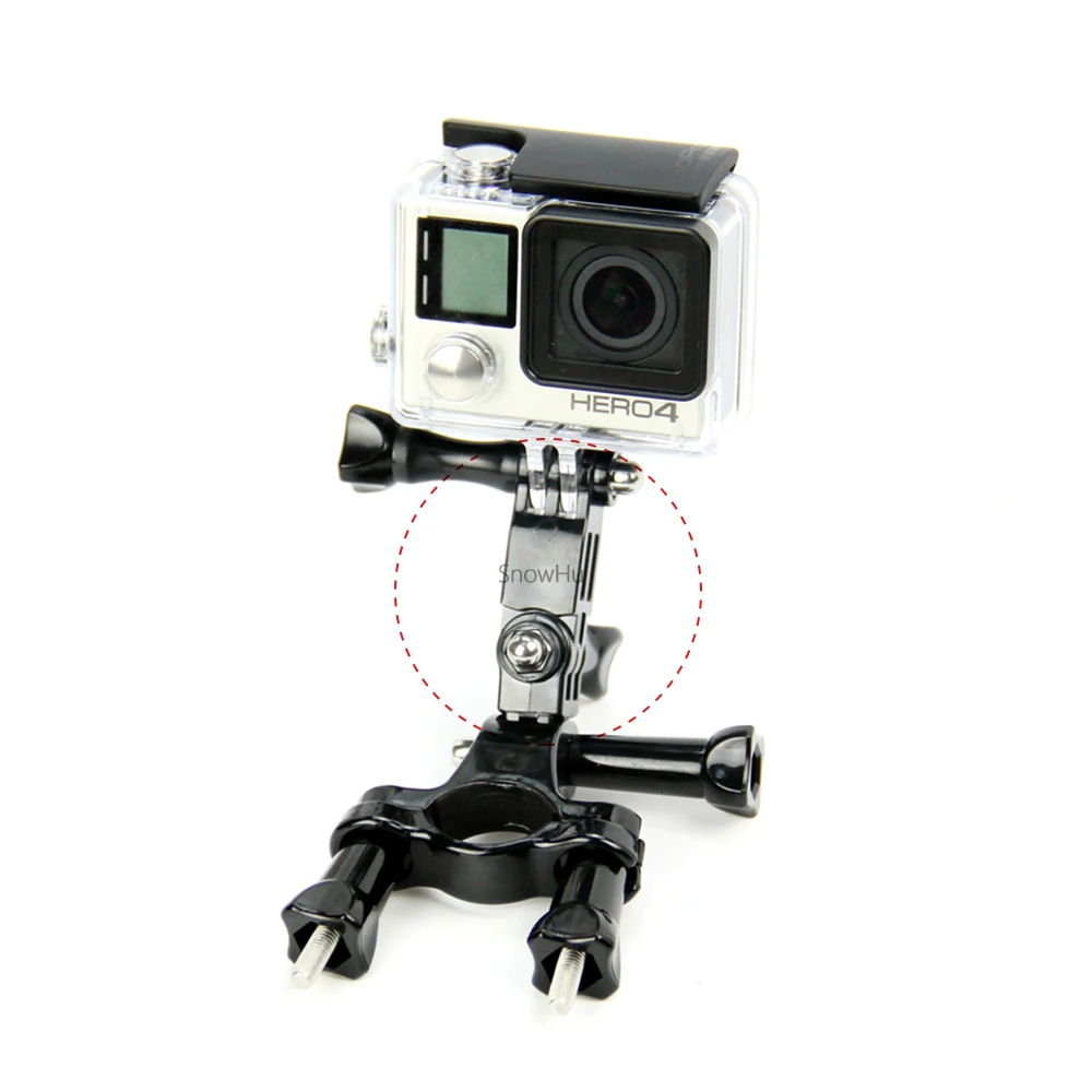 Аксессуары SnowHu для GoPro 3 ножное раздвижное приспособление 4x креплений защелок