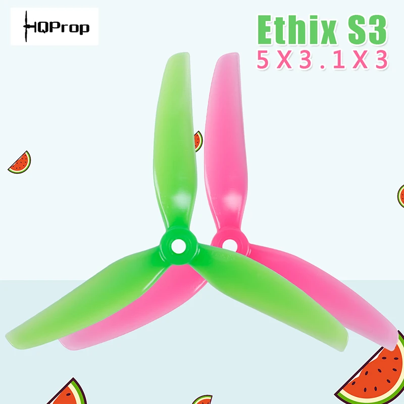 Высокое качество HQ Ethix S3 Prop 5X3.1X3 5031 5 дюймов 3 лезвия/трехлопастной пропеллер prop